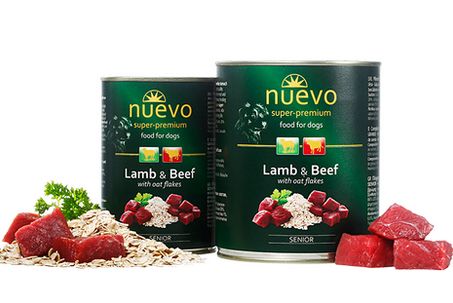 Nuevo Super Premium jagnięcina, wołowina senior 400 g