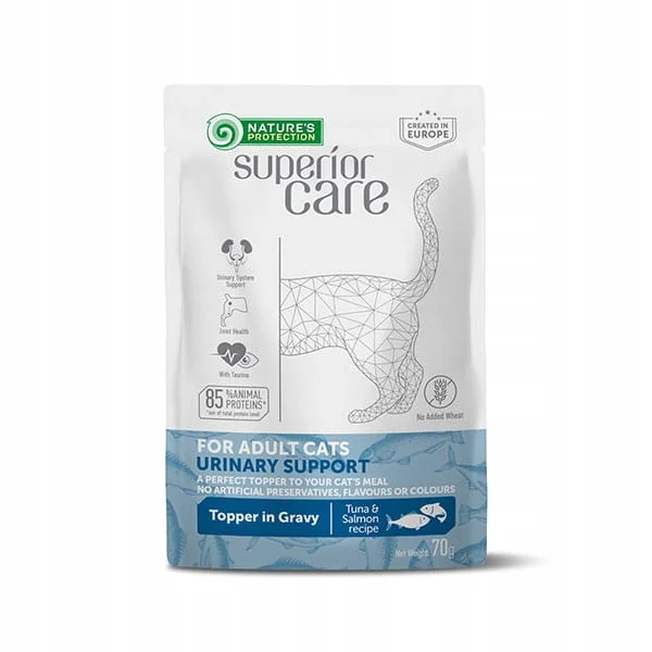 Nature's Protection Superior Care Urinary tuńczyk, łosoś w sosie adult 70 g