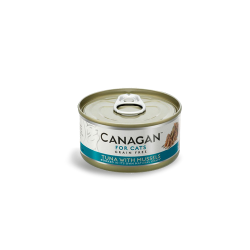 Canagan tuńczyk z małżami w sosie 75 g