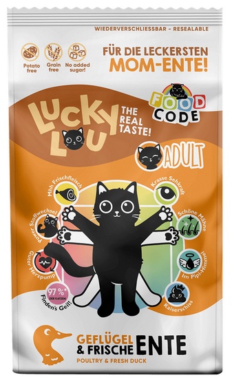 Lucky Lou Food Code Lifestage drób, kaczka adult 1,7 kg