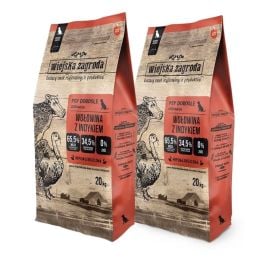Wiejska Zagroda indyk, wołowina duże rasy 20 kg × 2