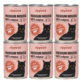 Comfy Appetit Premium Mousse wołowina pasztet adult 400 g × 6
