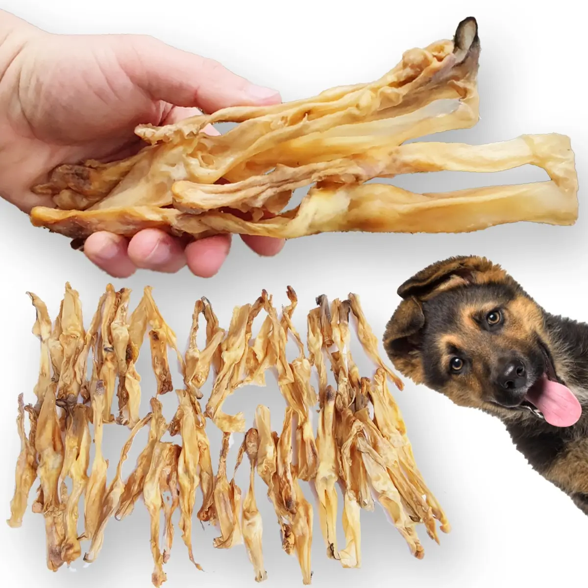 ZooPoint Snacks uszy królicze 500 g