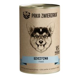 Paka Zwierzaka dziczyzna, łosoś 400 g