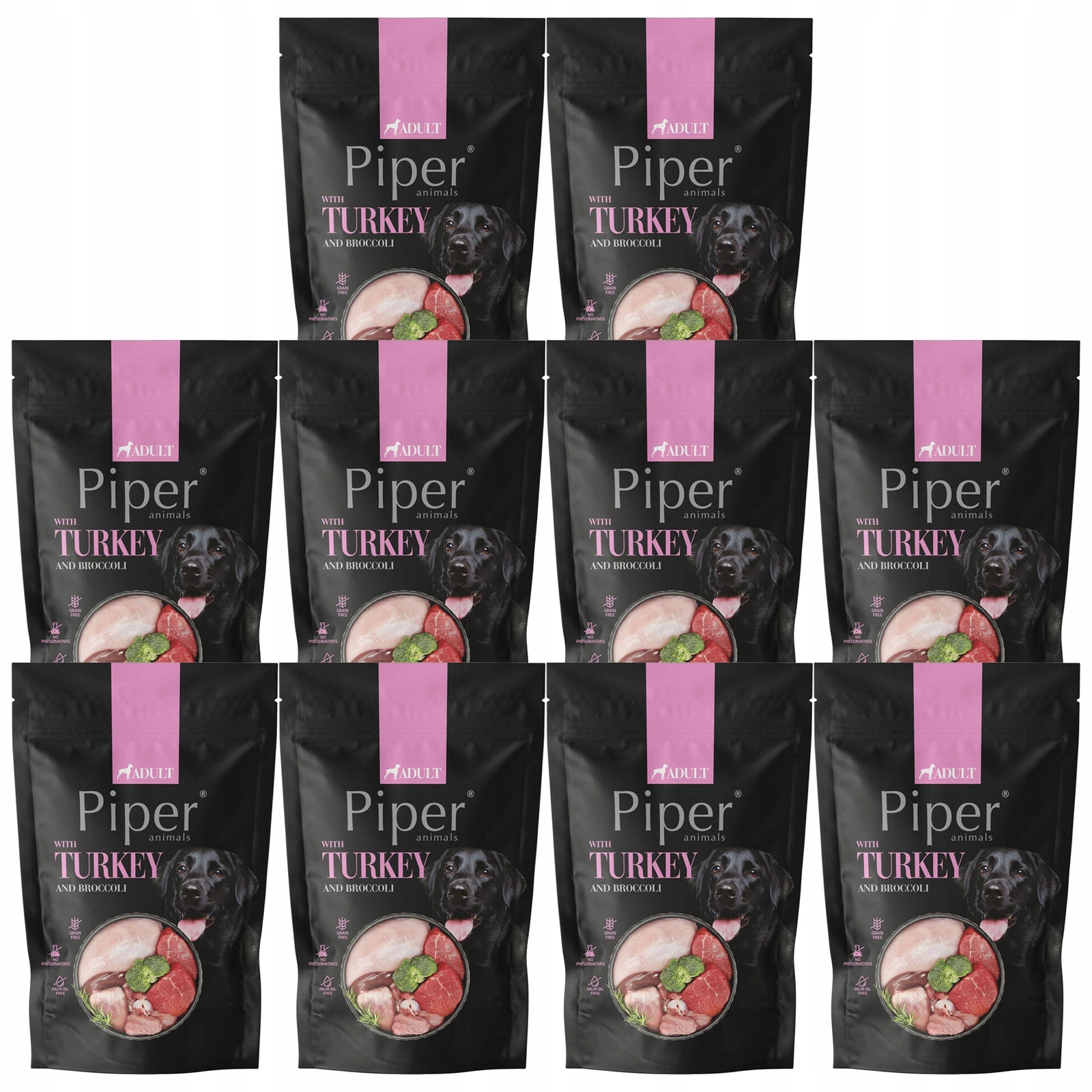 Piper Animals indyk adult 500 g × 10