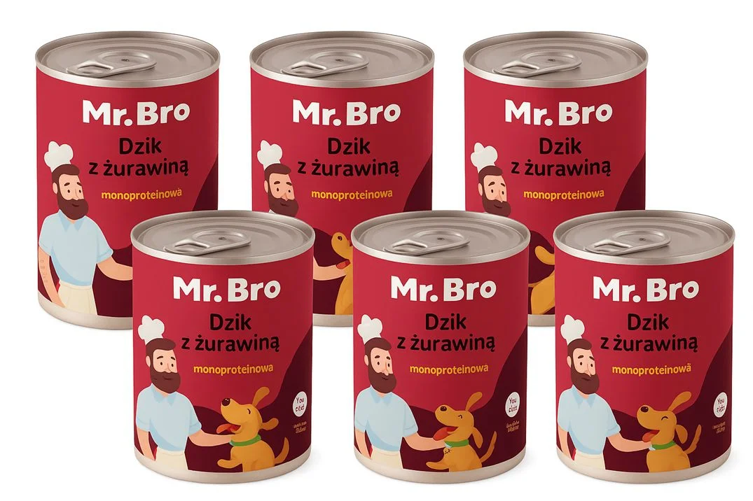 Mr. Bro dziczyzna 400 g × 6