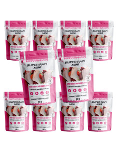 Rafi Super Rafi Mini indyk, królik adult małe rasy 100 g × 10