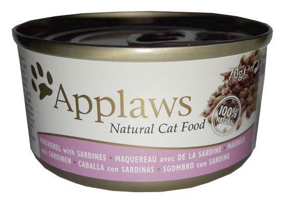 Applaws makrela, sardynka 70 g