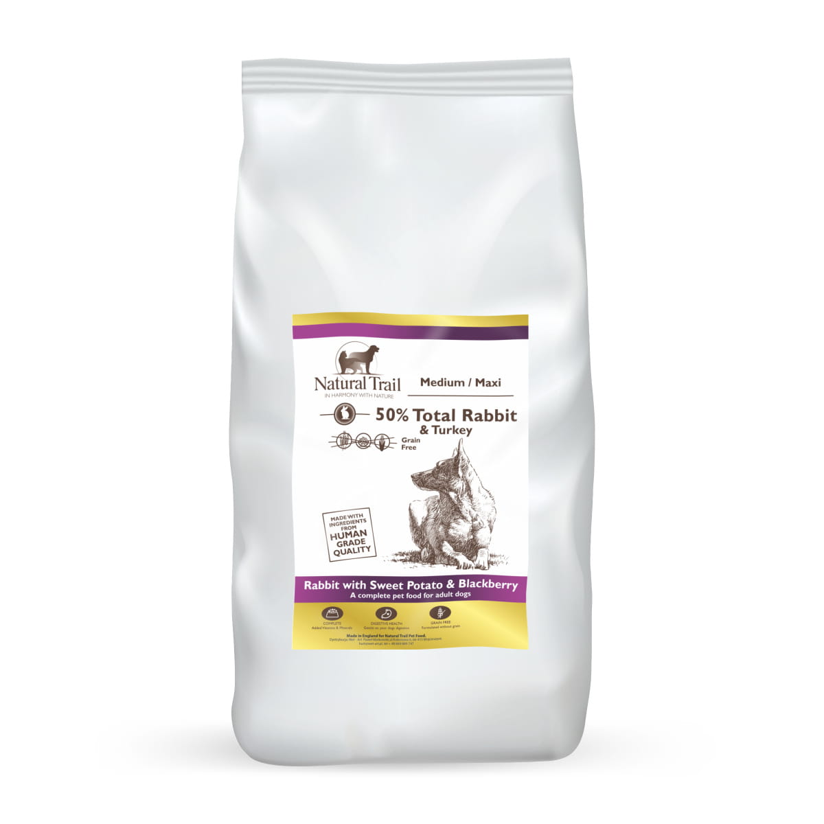 Natural Trail królik adult średnie rasy 12 kg