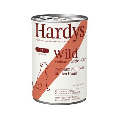 Hardys Pur dziczyzna adult 400 g × 24