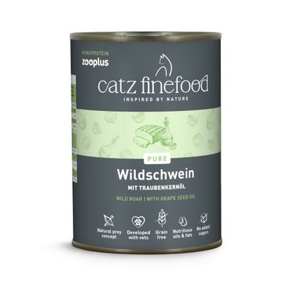 Catz Finefood Monoprotein mix smaków w bulionie 400 g × 24