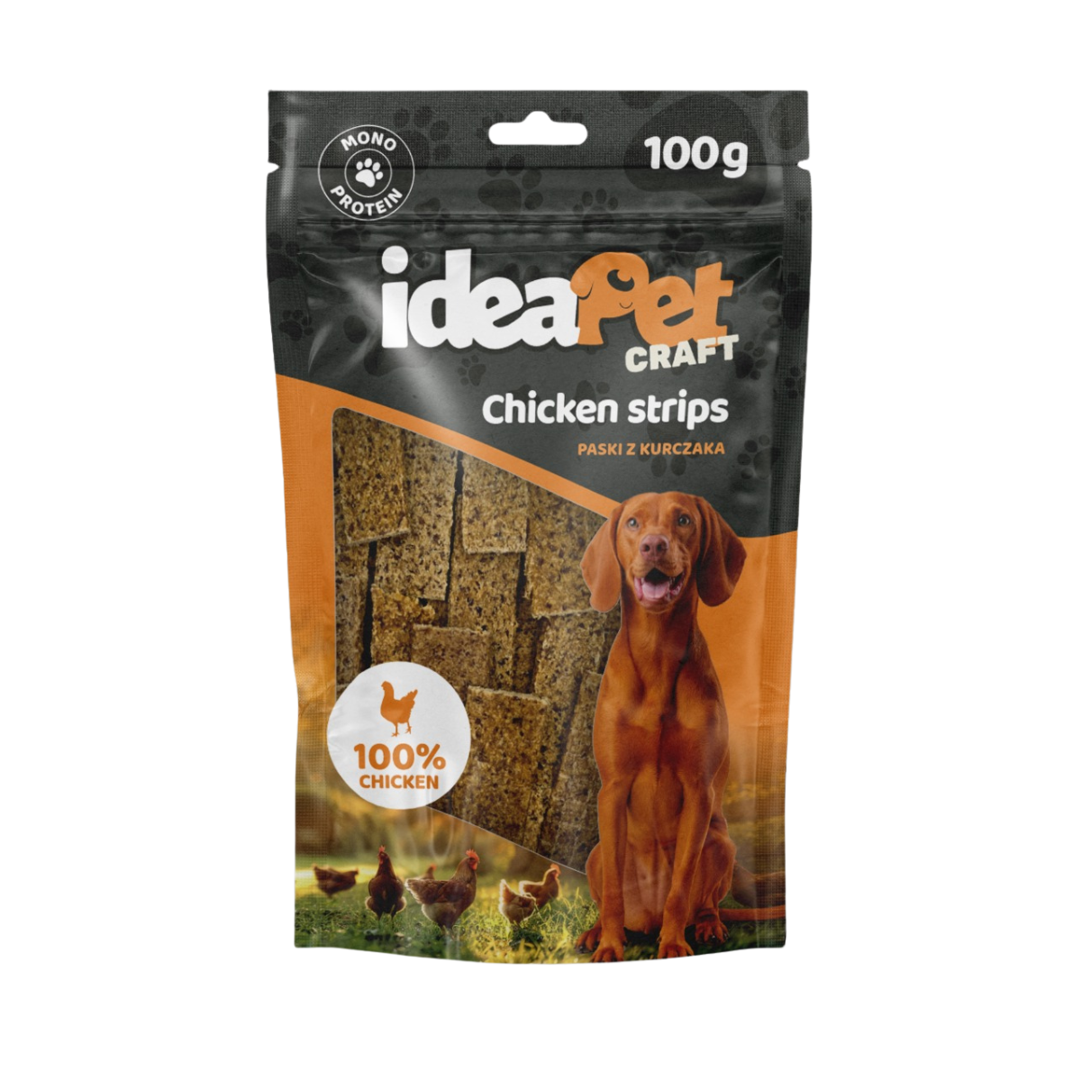 IdeaPet Craft paski z kurczaka 100 g