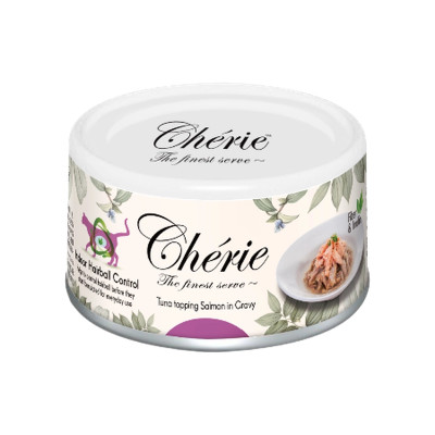 Cherie Hairball tuńczyk, łosoś w sosie 85 g