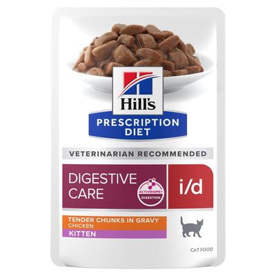 Hill's Prescription Diet Digestive kurczak w sosie kitten 85 g × 48