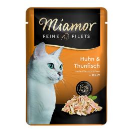 Miamor Feine Filets kurczak, tuńczyk w galaretce 100 g × 12