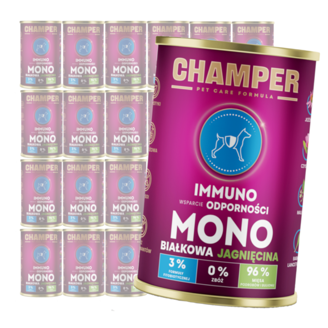Champer Immuno jagnięcina 400 g × 24