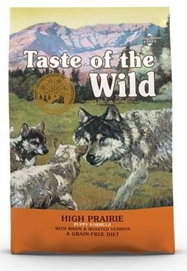 Taste of the Wild High Prairie bizon, jeleń puppy 2 kg