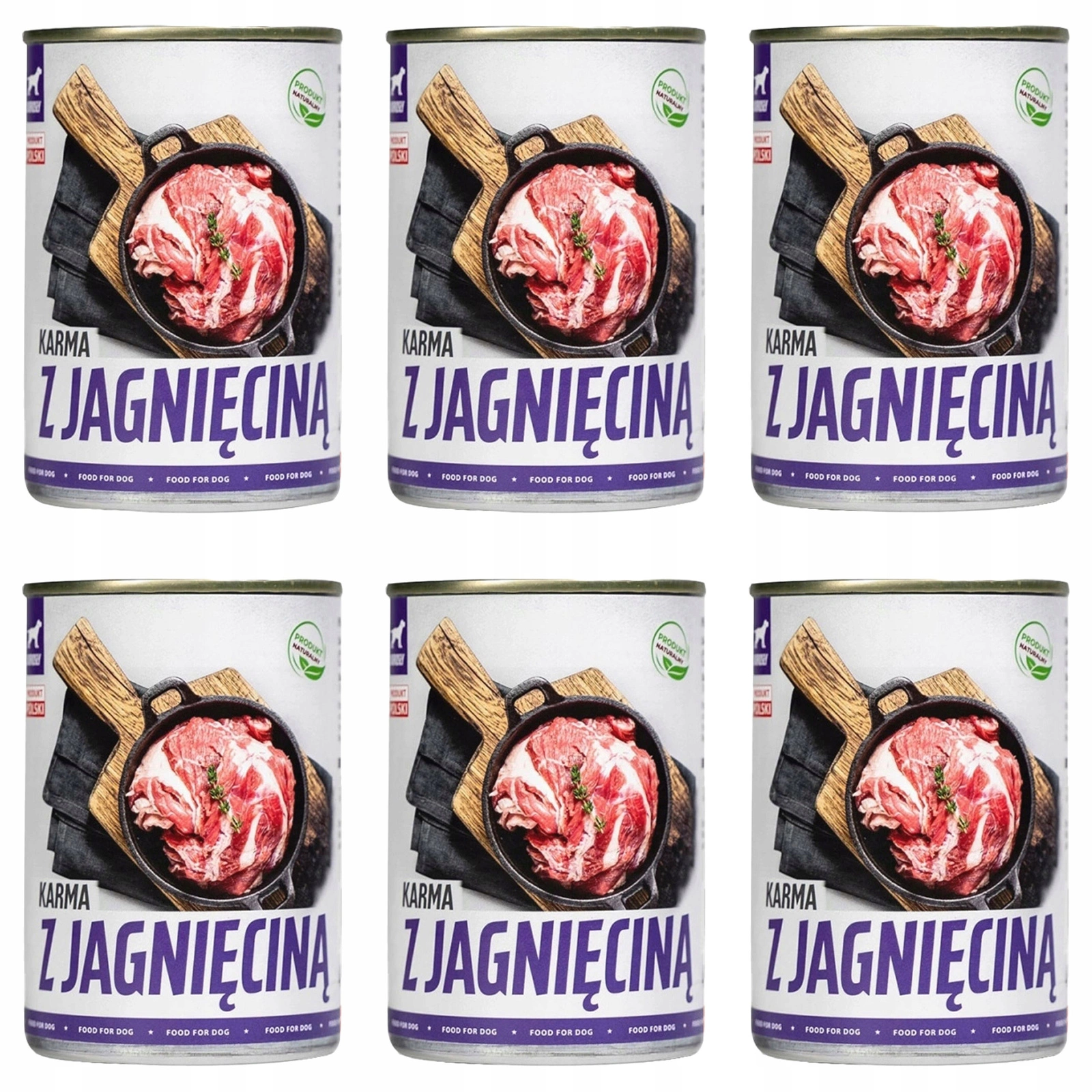 Tuf Tuf jagnięcina adult 800 g × 6