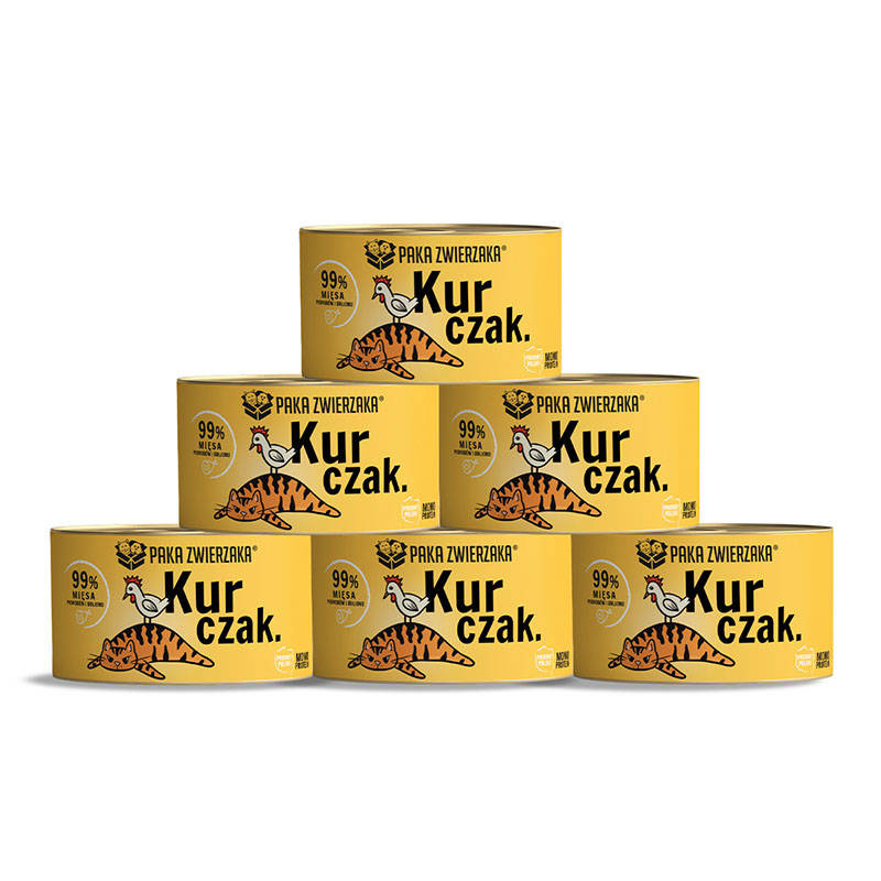 Paka Zwierzaka kurczak 200 g × 6