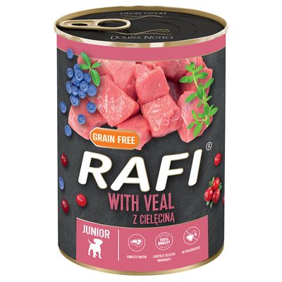 Rafi Rafi cielęcina junior 400 g × 24