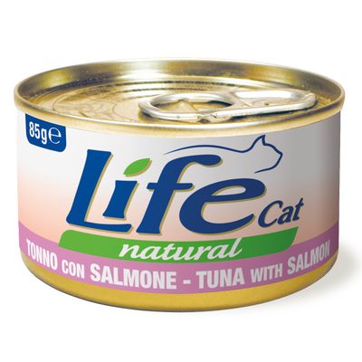Life Cat tuńczyk, łosoś adult 85 g × 6
