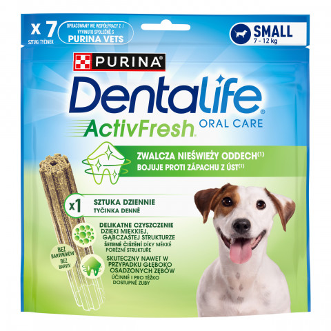Purina DentaLife ActivFresh małe rasy 16 g × 7