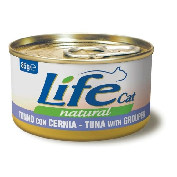 Life Cat Natural granik, tuńczyk w bulionie 85 g