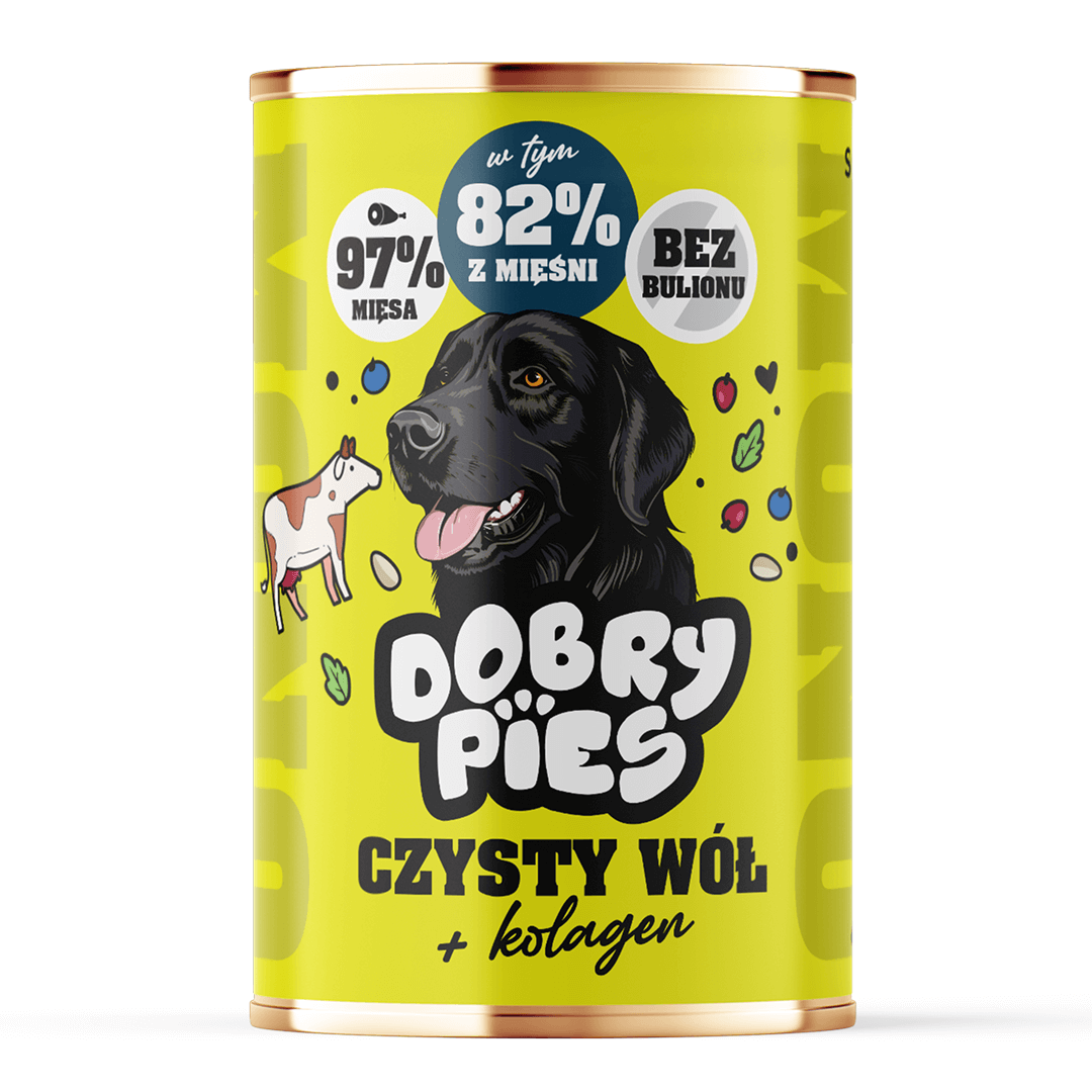 Dobry Pies Mono wołowina 400 g