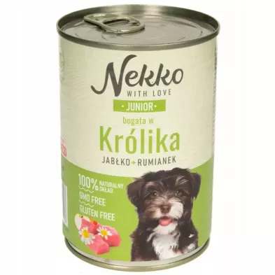 Nekko królik junior 400 g