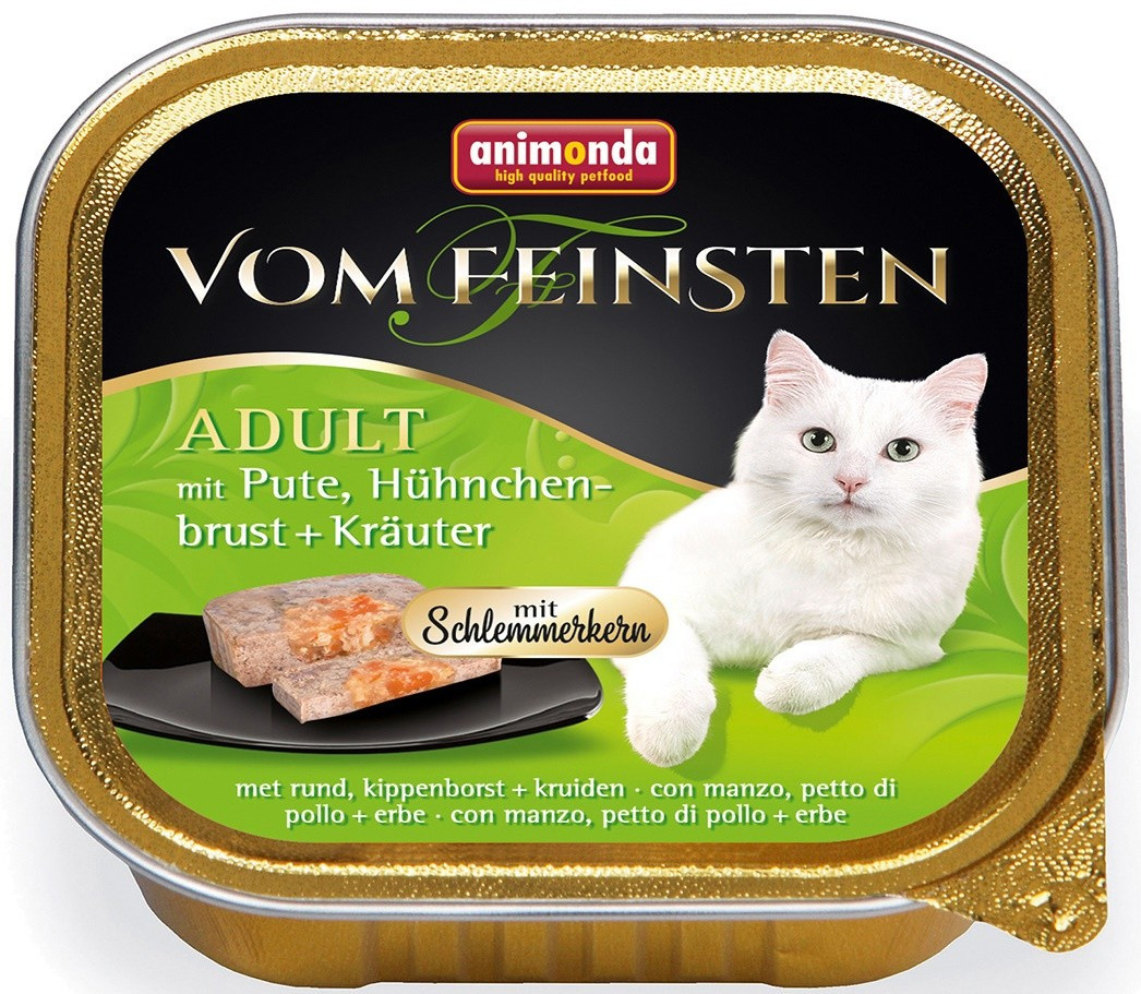 Animonda Vom Feinsten indyk, kurczak w sosie adult 100 g