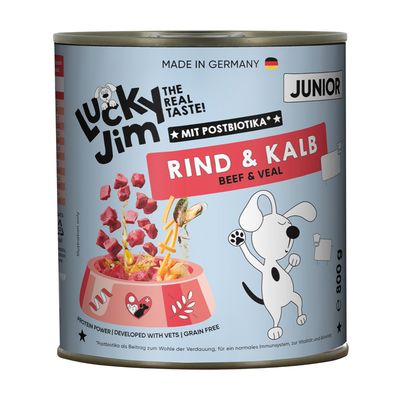 Lucky Jim cielęcina, wołowina junior 800 g × 24