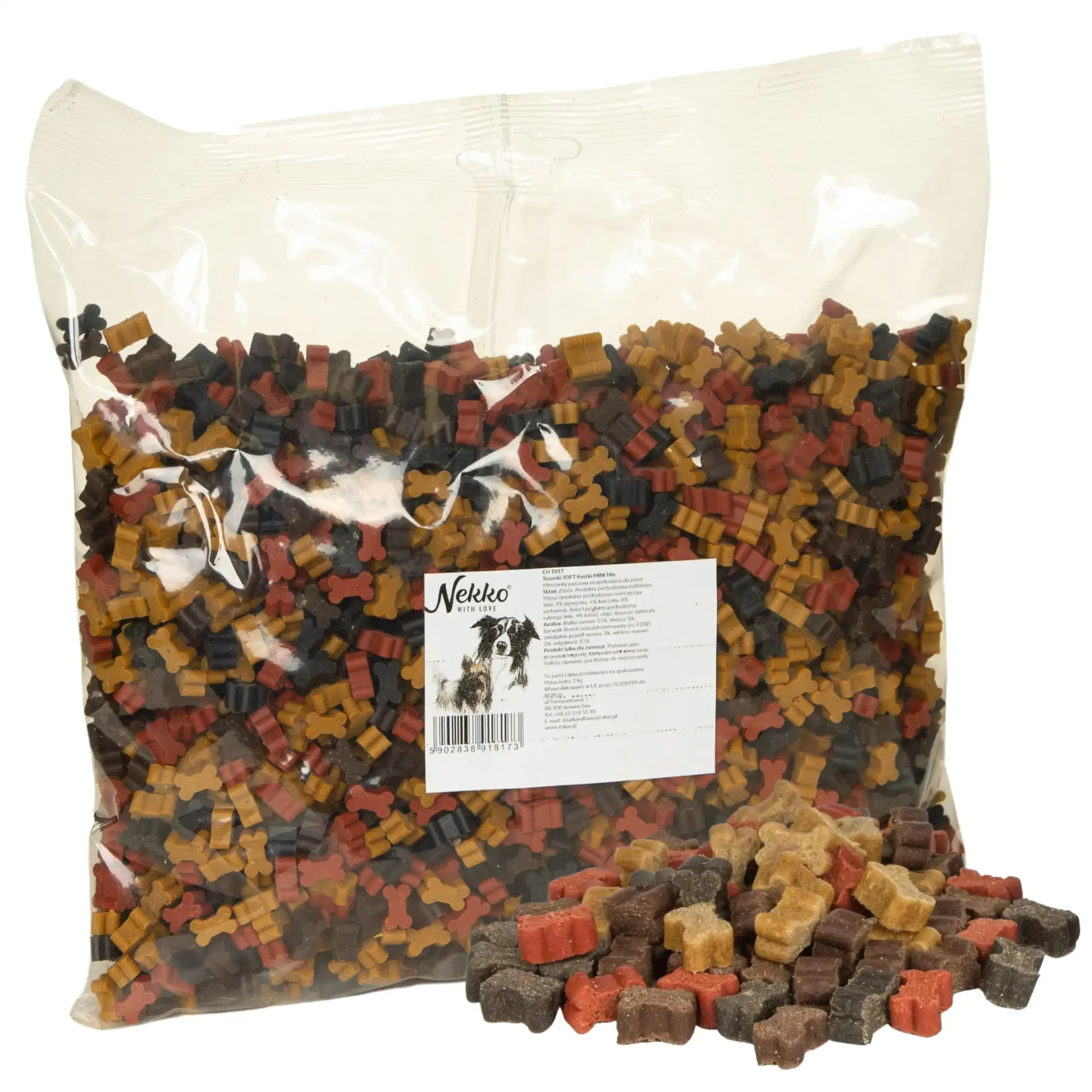Nekko Treserki Soft Bones Mini Mix 1 kg