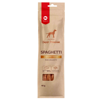 Maced Spaghetti wieprzowina 40 g