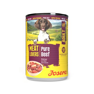 Josera Meat Lovers Pure wołowina adult 400 g × 24