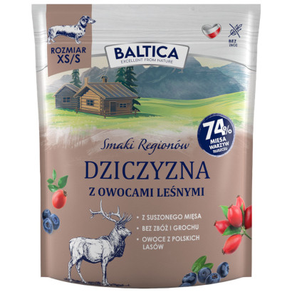 Baltica Smaki Regionów dziczyzna adult małe rasy 1 kg