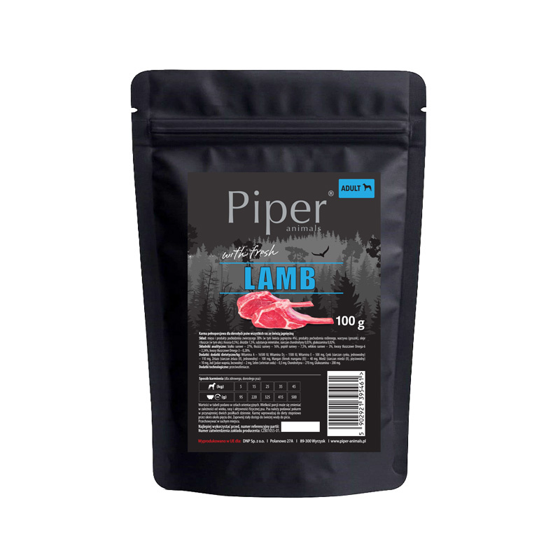 Piper Animals jagnięcina 100 g
