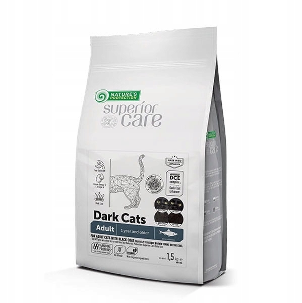 Nature's Protection Superior Care Skin & Coat śledź adult 1,5 kg