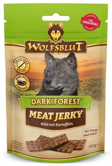 Wolfsblut Meat Jerky dziczyzna, jagnięcina, królik 80 g