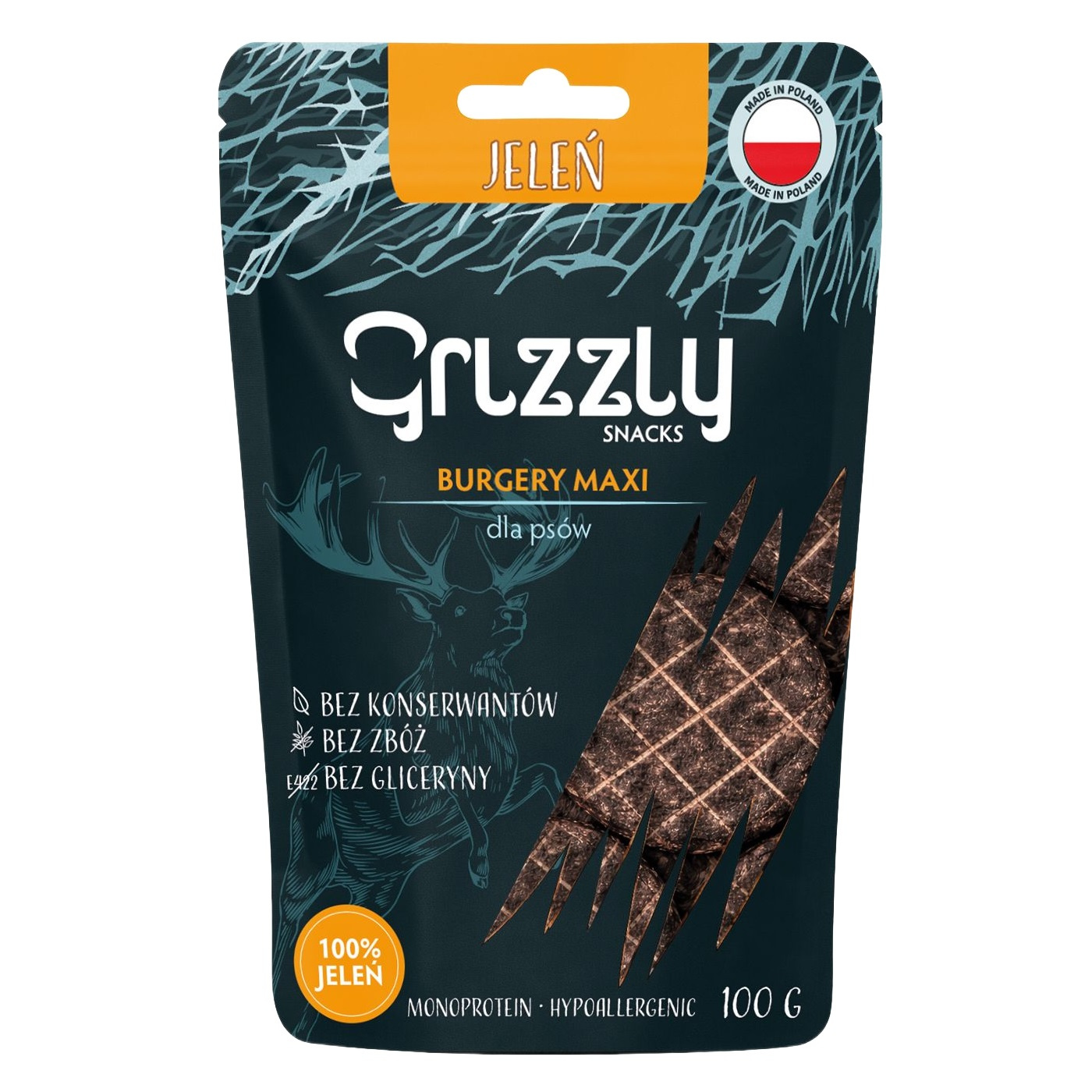 Primal Spirit jeleń duże rasy 100 g