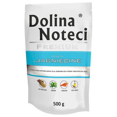 Dolina Noteci Premium jagnięcina adult 500 g × 20