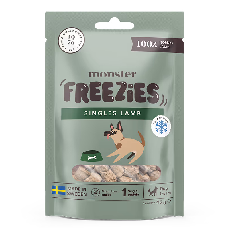 Monster Dog Treats Freezies jagnięcina 45 g