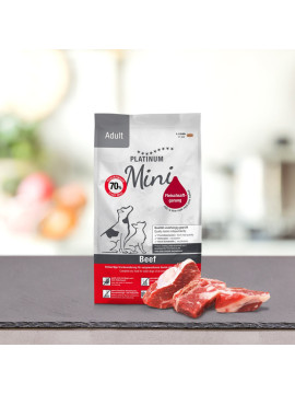 Platinum wołowina adult małe rasy 900 g