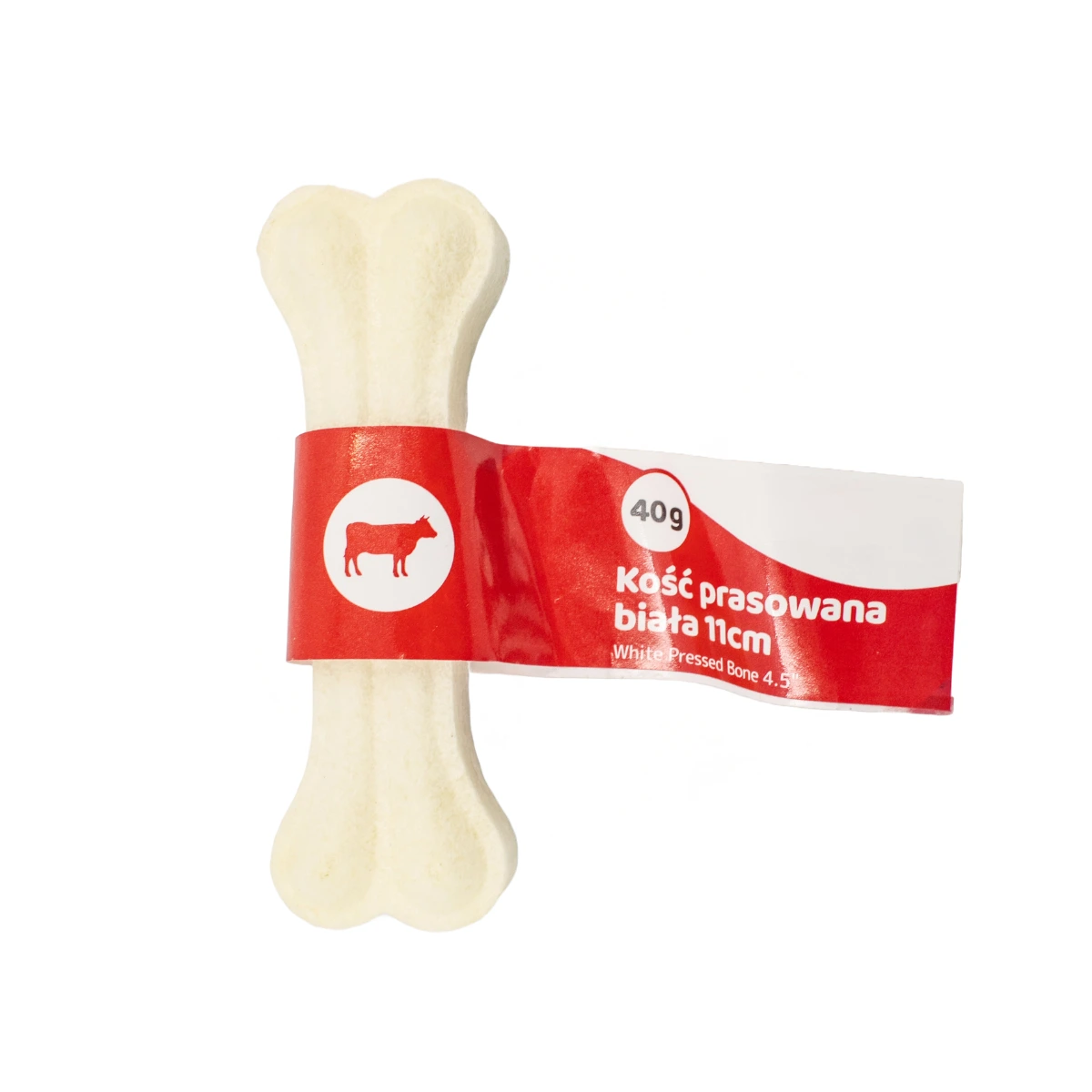 Pet Secret kość prasowana biała wołowa 11 cm