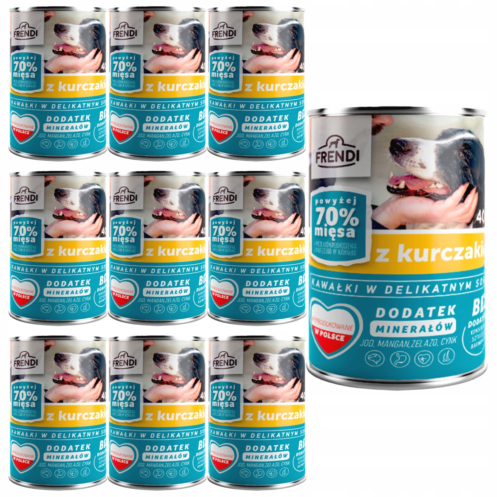 Pet Republic Frendi kurczak 400 g × 10