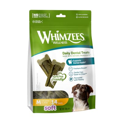 Whimzees Soft Stix adult średnie rasy 30 g × 14