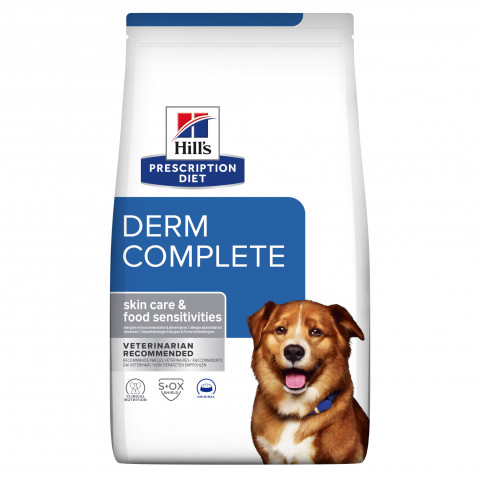 Hill's Derm Complete jajko adult 12 kg