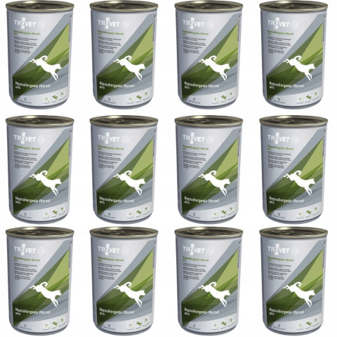 Trovet Hypoallergenic konina 400 g × 12