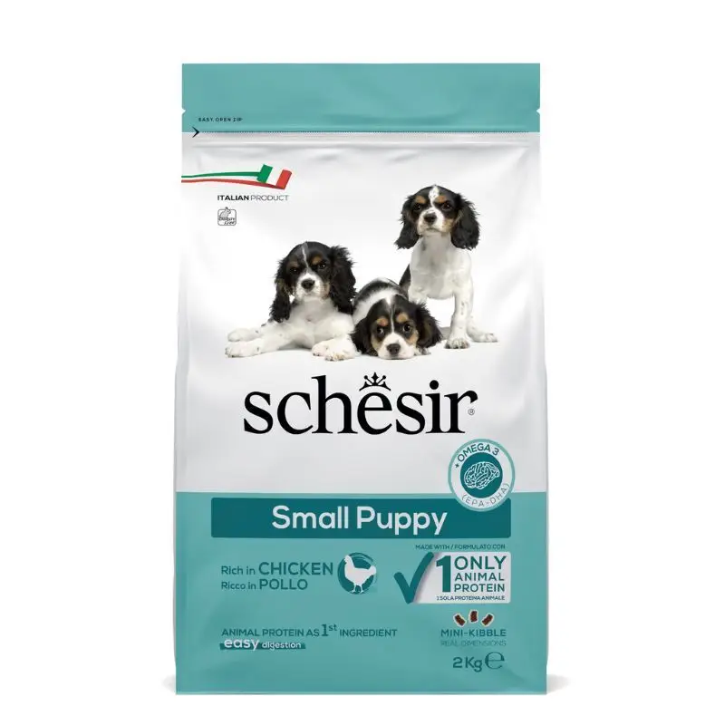 Schesir Original kurczak junior małe rasy 2 kg