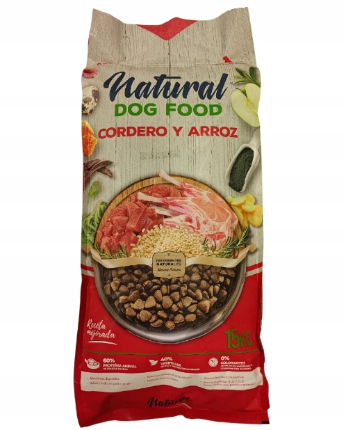 Forzecan Natural Dog Food cielęcina, jagnięcina 15 kg