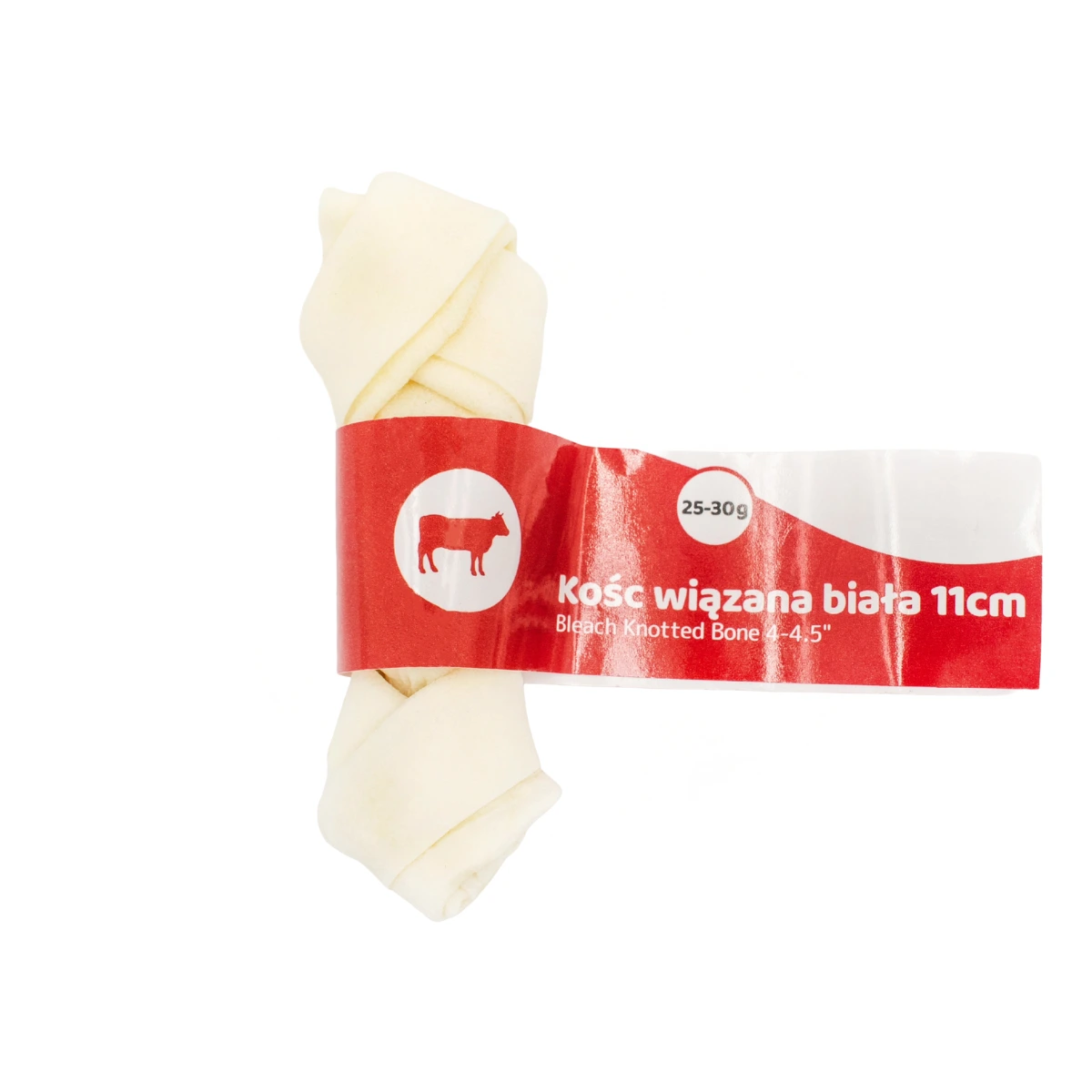 Pet Secret kość wiązana biała wołowa 11 cm